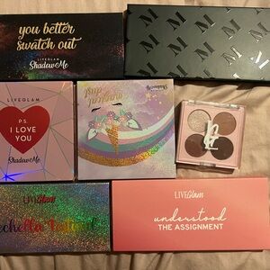 Eyeshadow palettes variety